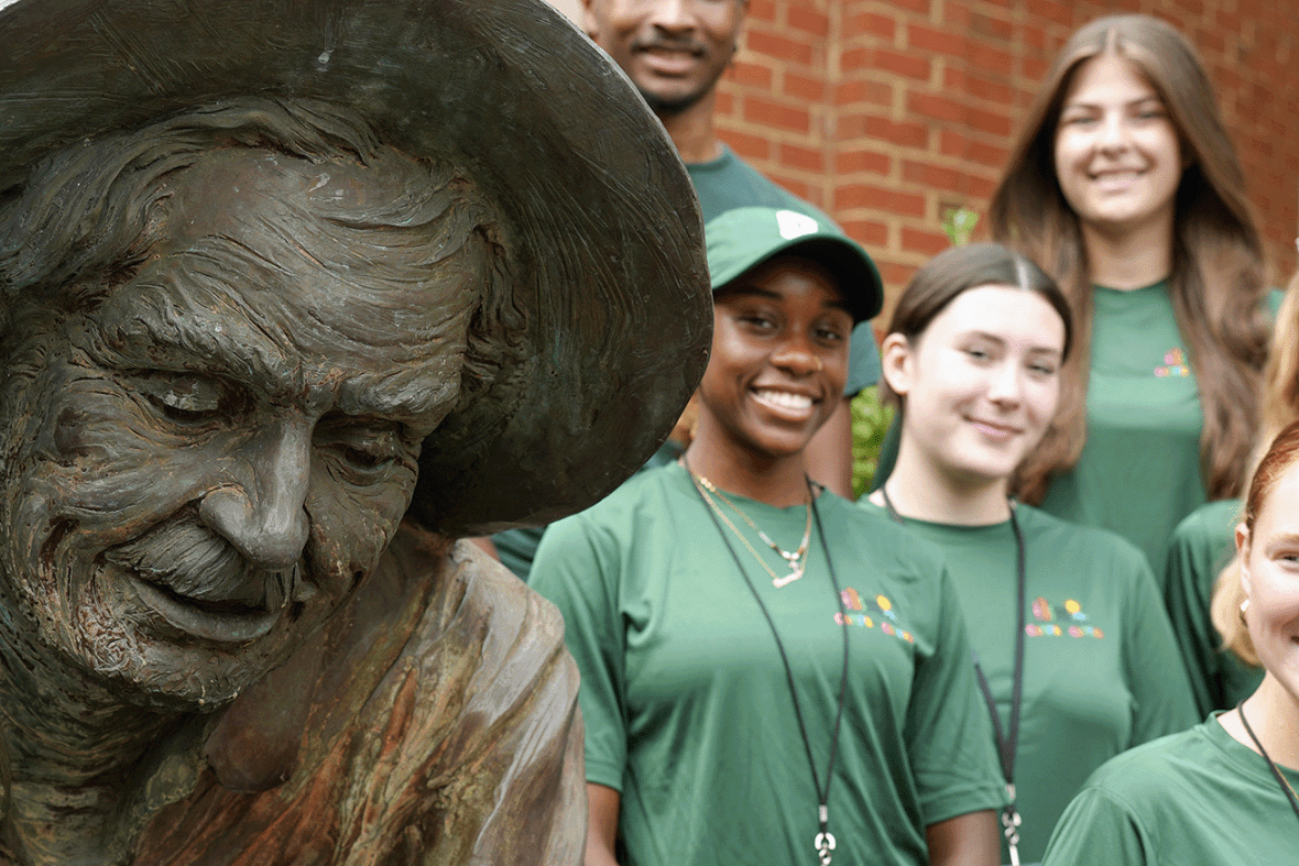 group of camp staff